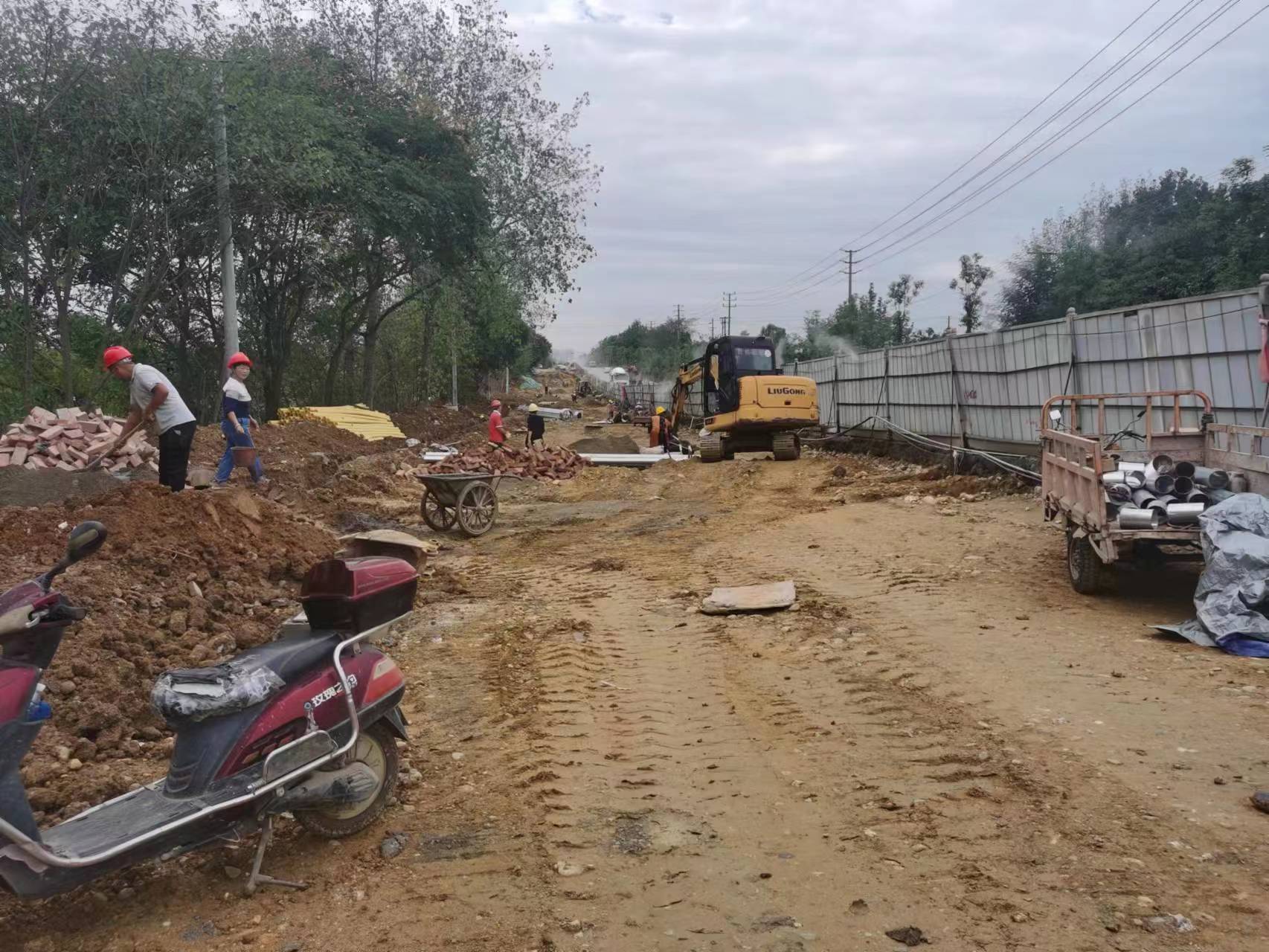 龙石路道路及配套设施建设工程项目
